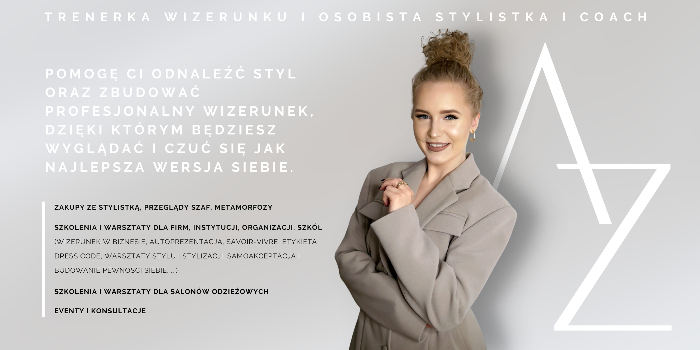 Angelika Zielińska Trenerka Wizerunku Osobista Stylistka Coach